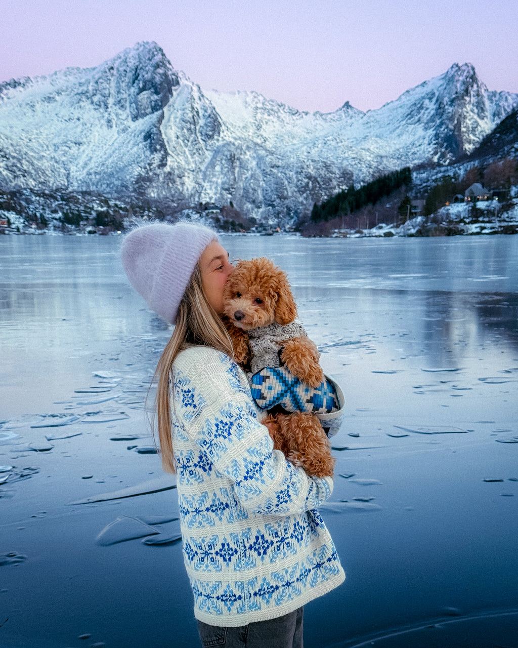 Snøfrid Sweater - Blue