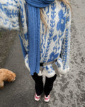 Siw Scarf - Bright Blue