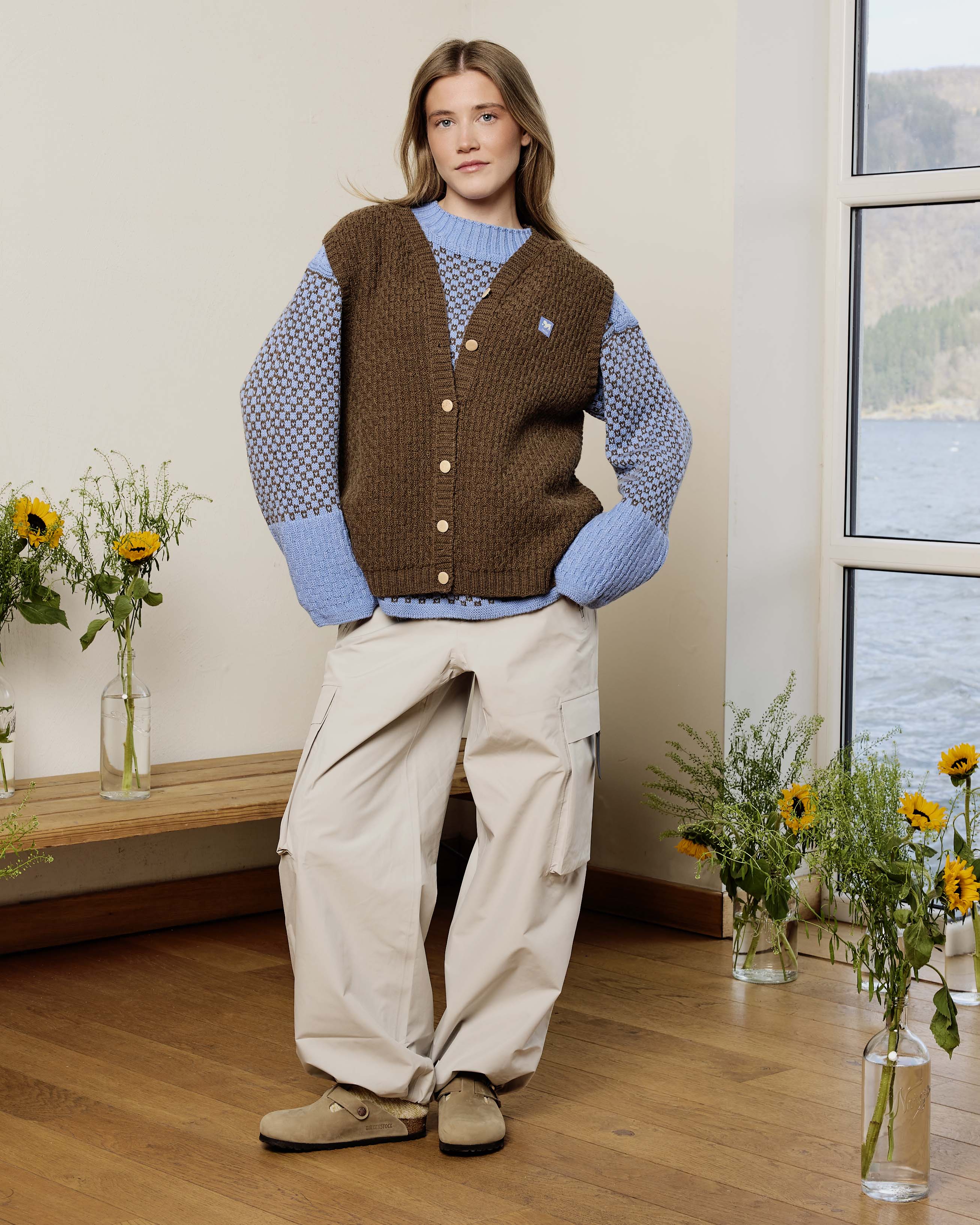 Astrid Oversized Vest – Moo Knit