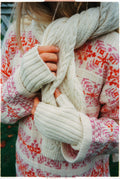 Tind Fingerless Gloves - White