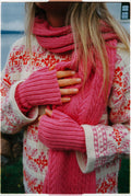Set: Siw Scarf & Tind Gloves - Pink