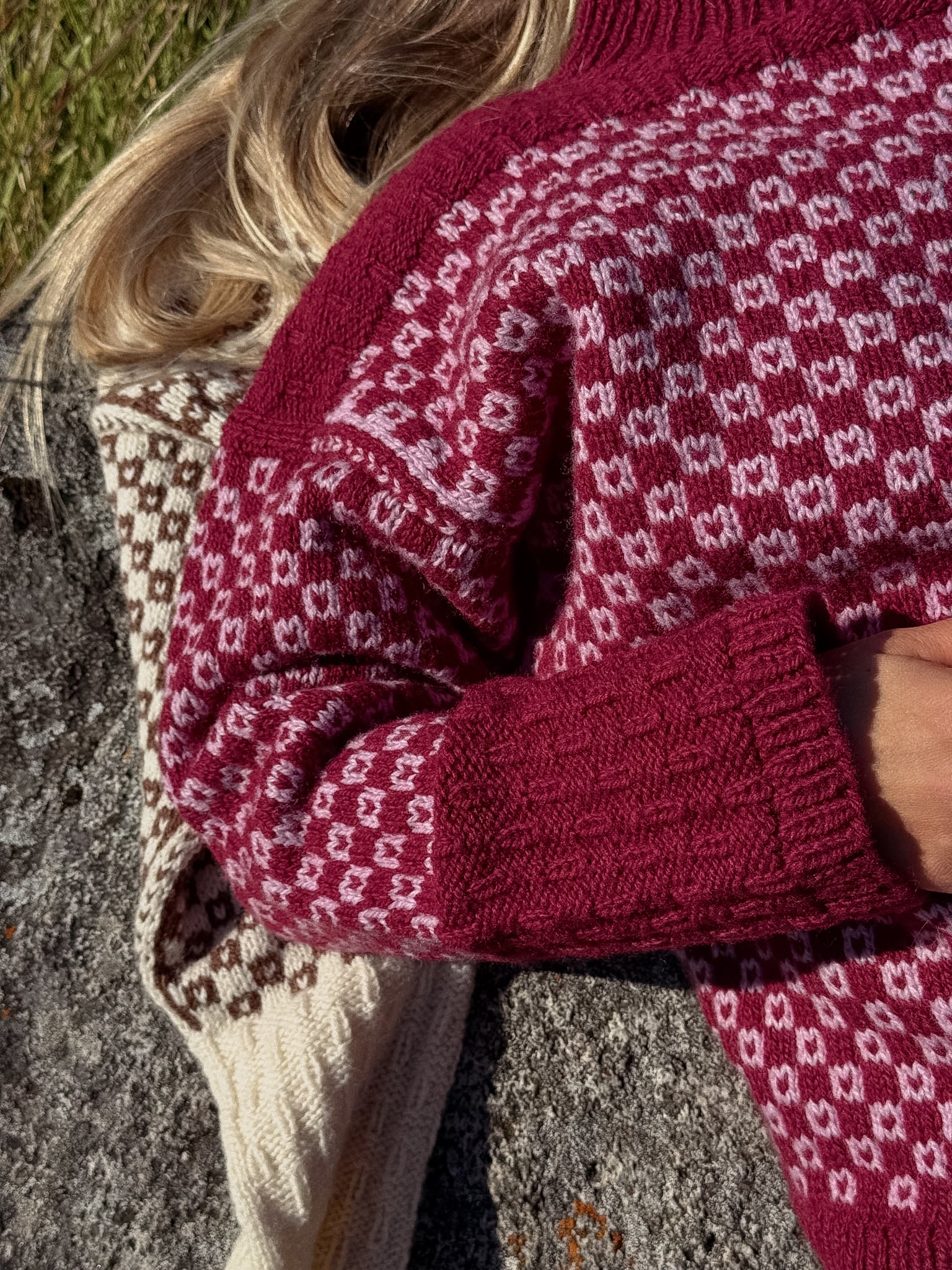 Torgunn Knit Kit - Burgundy