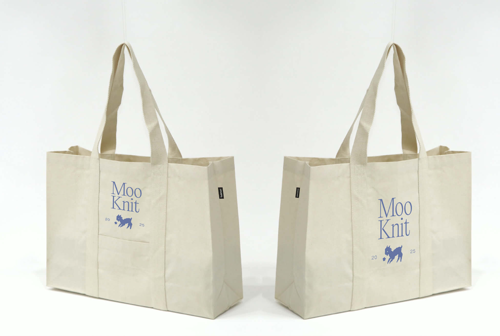 Moo Knit Tote bag